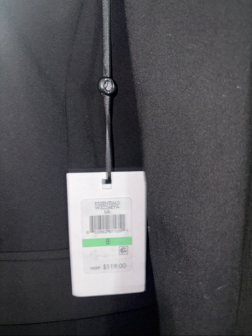 DKNY Essentials Women's One-Button Blazer - Picture 2 of 10